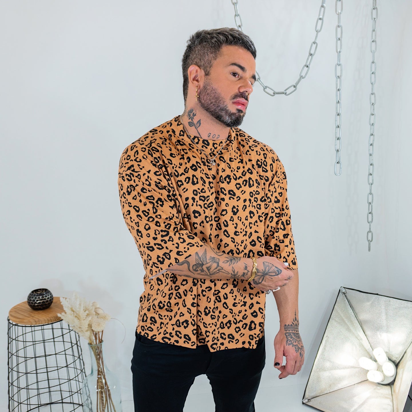 Camiseta Lie - Leopard